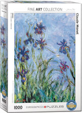پازل 1000 تکه زنبق‌ها اثر کلود مونه (6000-2034) طرح Irises