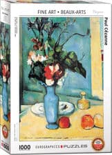 پازل 1000 تکه گلدان آبی اثر پل سزان (6000-3802) طرح Blue Vase
