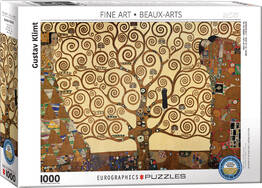 پازل 1000 تکه درخت زندگی اثر گوستاو کلیمت (6000-6059) طرح Tree of Life