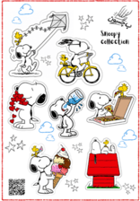 استیکر مات مجموعه Snoopy