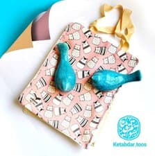 کیف پارچه ای 22*28 (طرح گربه،کد 750)