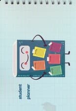 دفترچه یادداشت student planner (کد 508)،(سیمی)