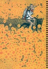 دفتر یادداشت خط دار آرت ون گوگ (کد A006)،(سیمی)