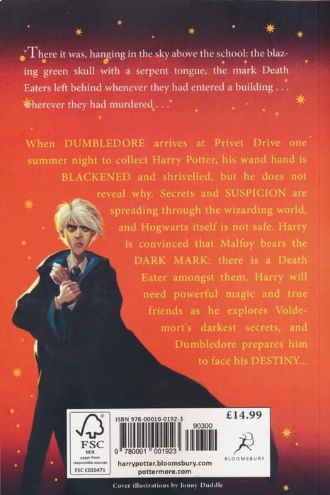 HARRY POTTER AND THE HALF-BLOOD PRINCE 6:هری پاتر و شاهزاده دو رگه 6 (زبان اصلی،انگلیسی)