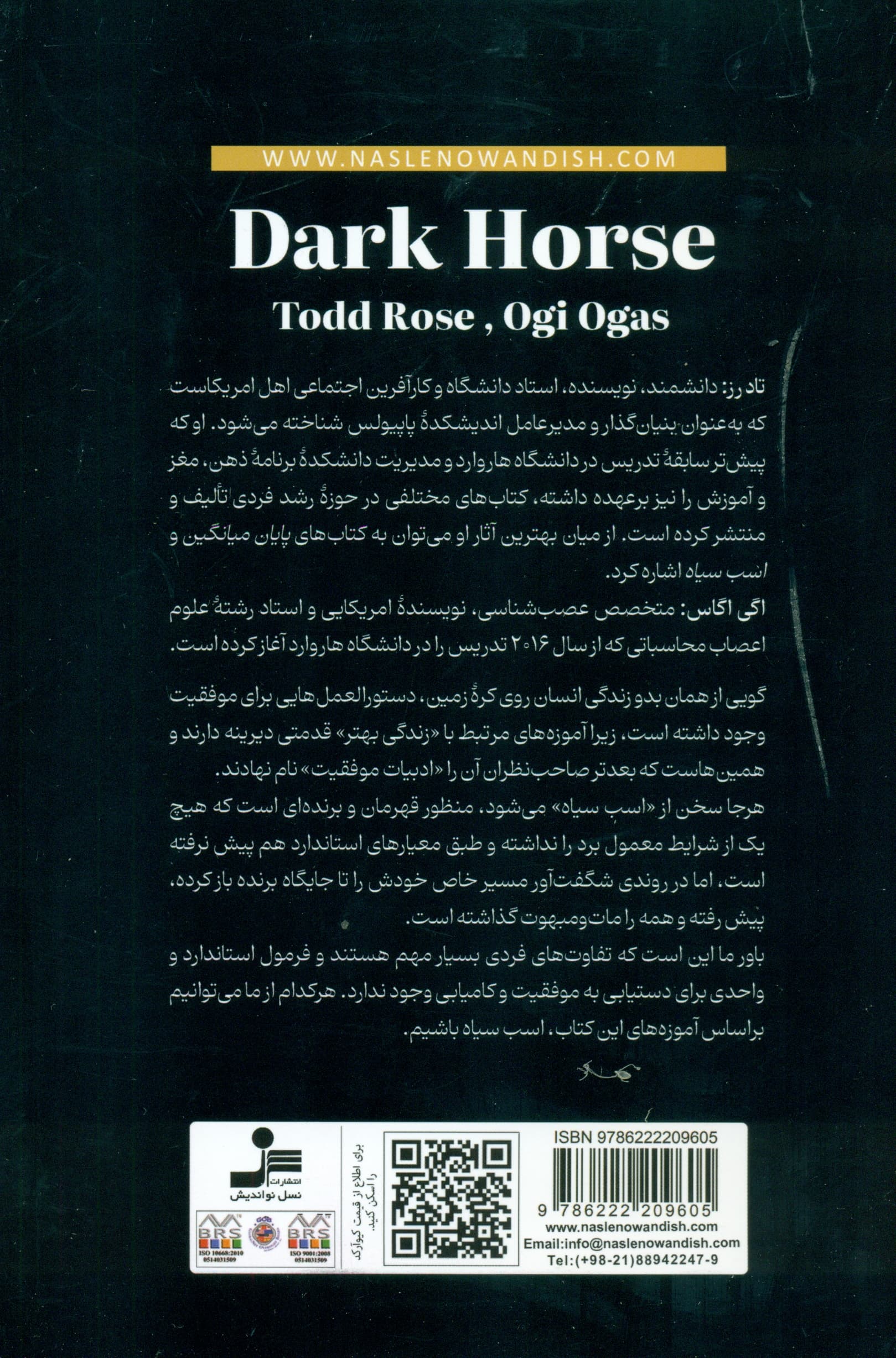 اسب سیاه (رسیدن به کامیابی از مسیری متفاوت از آنچه همه به ما میگویند)