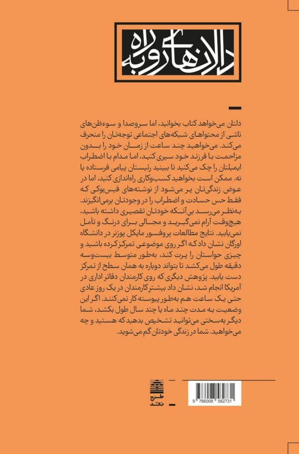 تمرکز ربودهشده (چطور نمیتوان مثل گذشته تمرکز کرد چطور میتوان دوباره قدرت تعمق خود را به دست آورد)