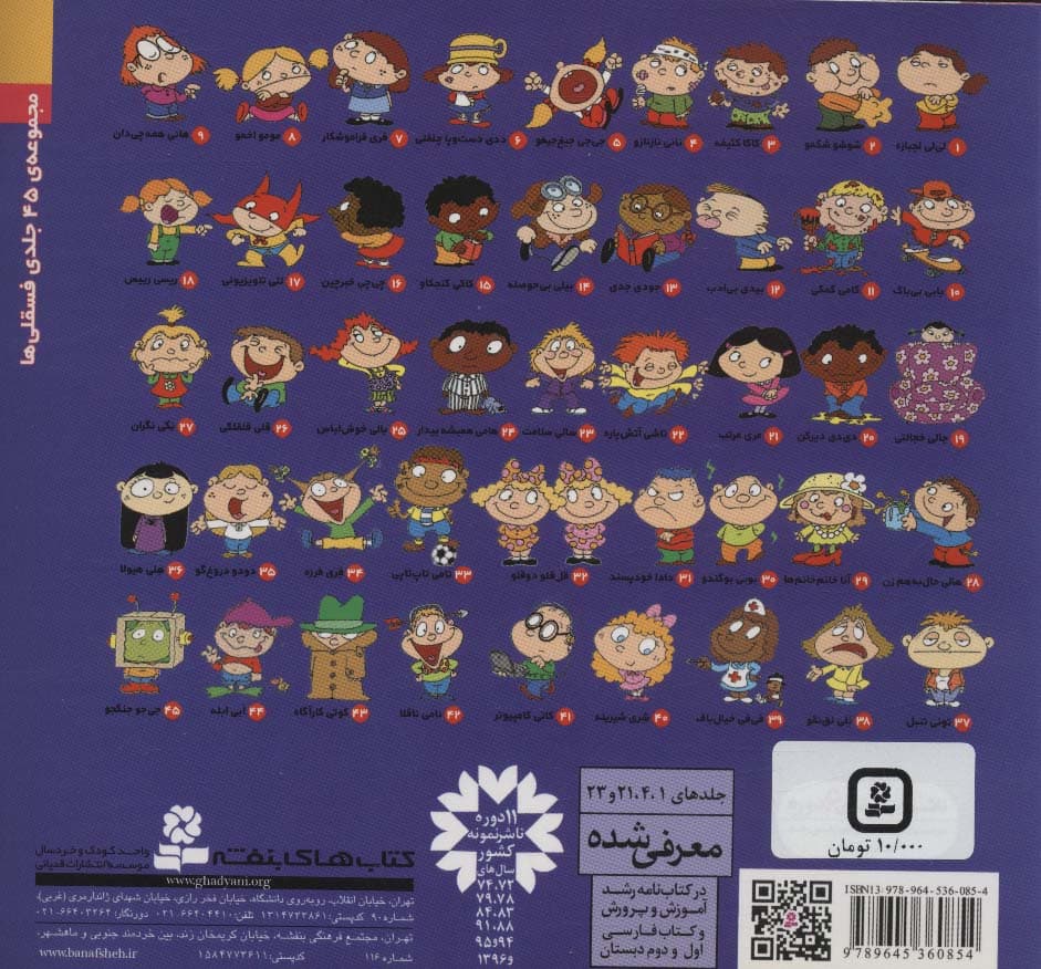 فسقلی ها14 (بیلی بی حوصله)،(16*16)،(گلاسه)