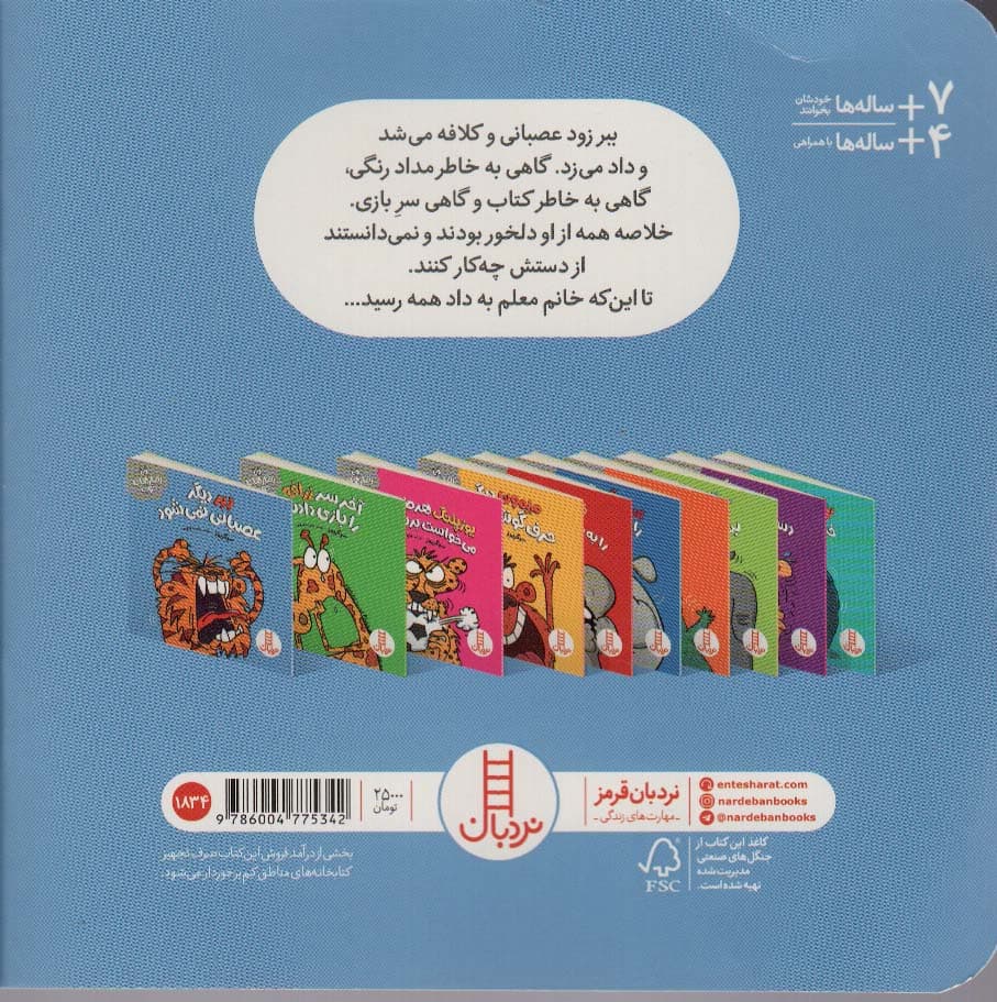 ببر دیگر عصبانی نمی شود (رفتارهای خوب)،(گلاسه)