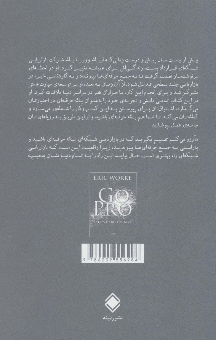 حرفه ای ها (هفت گام برای حرفه ای شدن در بازاریابی شبکه ای)