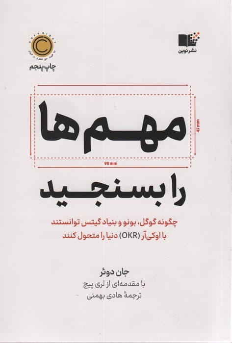 مهم ها را بسنجید (چگونه گوگل،بونو و بنیاد گیتس توانستند با اوکی آر (OKR) دنیا را متحول کنند)