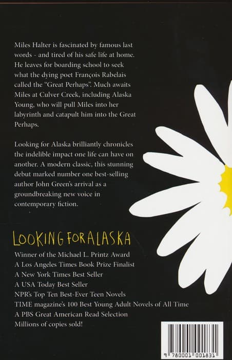 LOOKING FOR ALASKA:در جستجوی آلاسکا (زبان اصلی،انگلیسی)