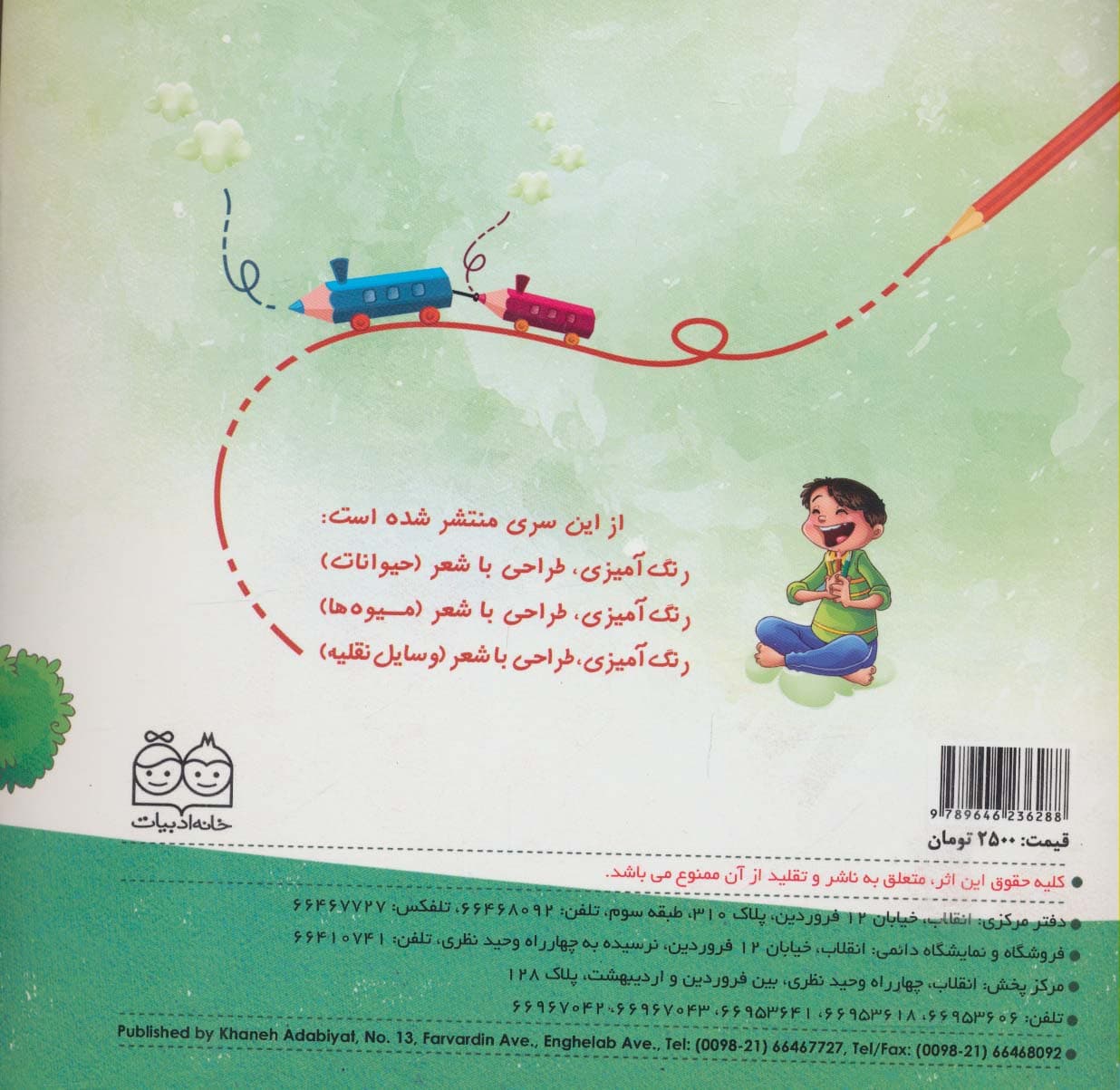 رنگ آمیزی،طراحی با شعر (میوه ها)