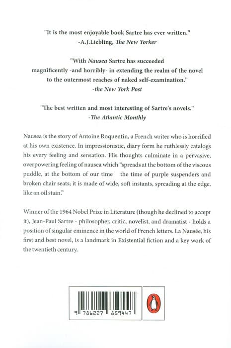 NAUSEA:تهوع (زبان اصلی،انگلیسی)