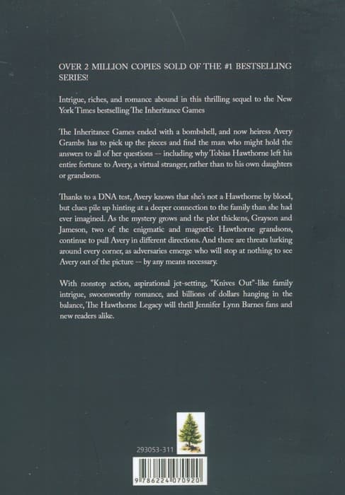 THE HAWTHORNE LEGACY:ارثیه هاثورن (زبان اصلی،انگلیسی)