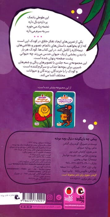 کتاب های تاشدنی (تصویر بعدی چیه؟:پیشی چه بازیگوشه دنبال بچه موشه)