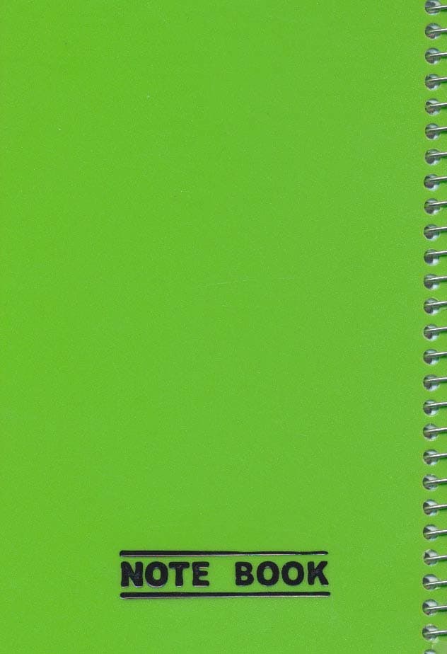 دفتر یادداشت خط دار (کد 00201)،(سیمی)