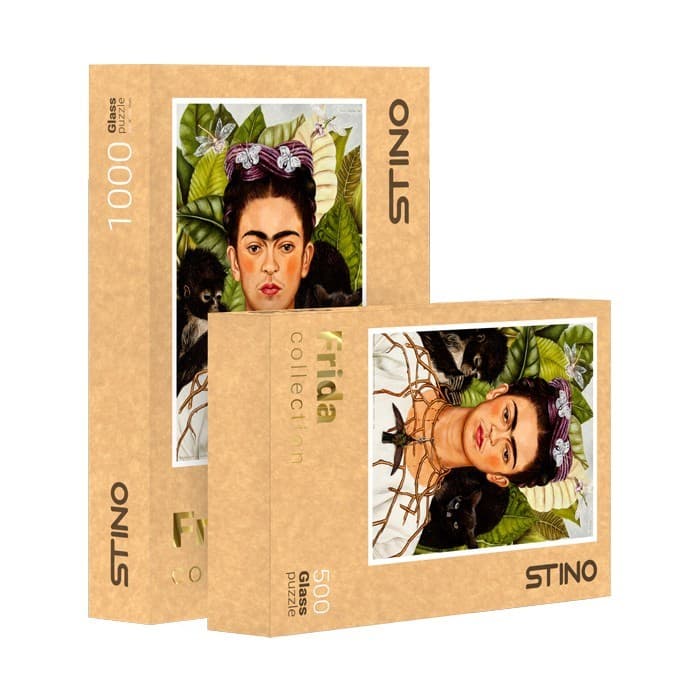 پازل شیشه ای استینو 500 تکه طرح فریدا (کد 15104)