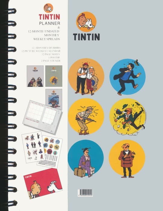 دفتر برنامه ریزی (پلنر تن تن کد 940،همراه با برچسب)،(سیمی)