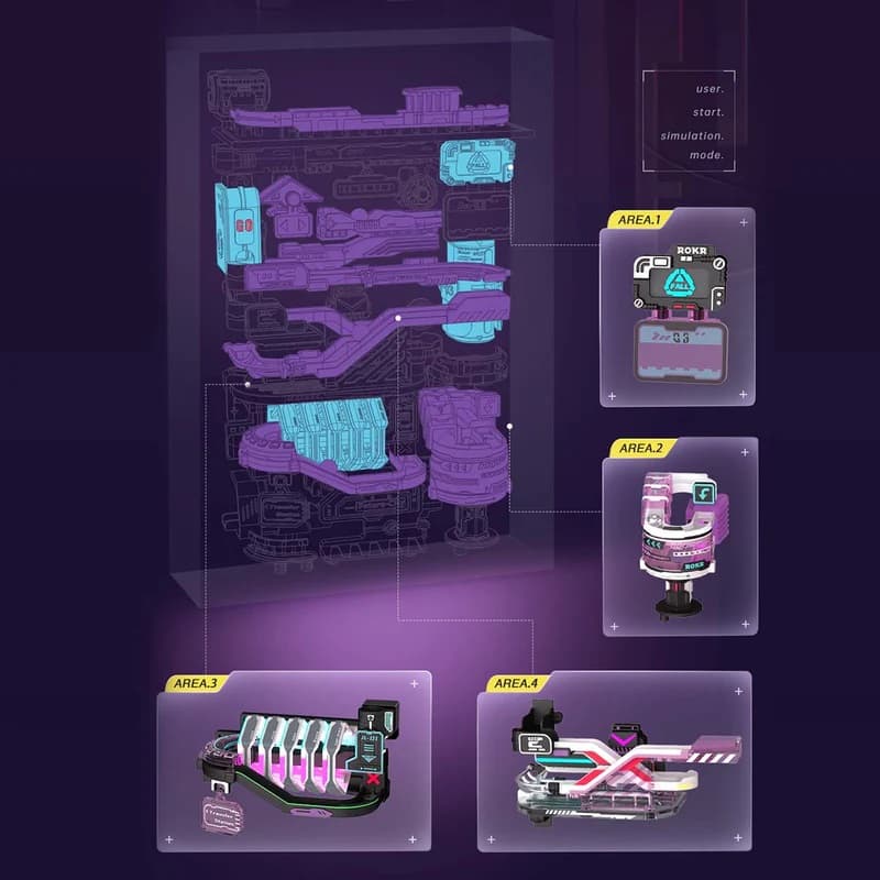 بازی مینیاتوری روبوتایم مدل شهر جادویی