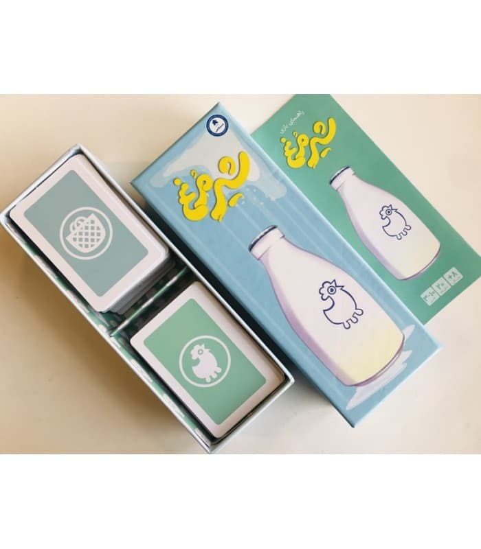 بسته بازی رومیزی کارتی شیر مرغ