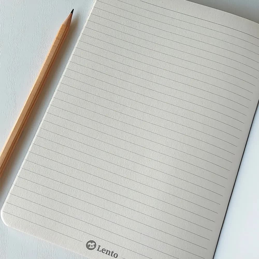 دفتر خطدار (3 عددی رقعی) پرتره ونگوگ