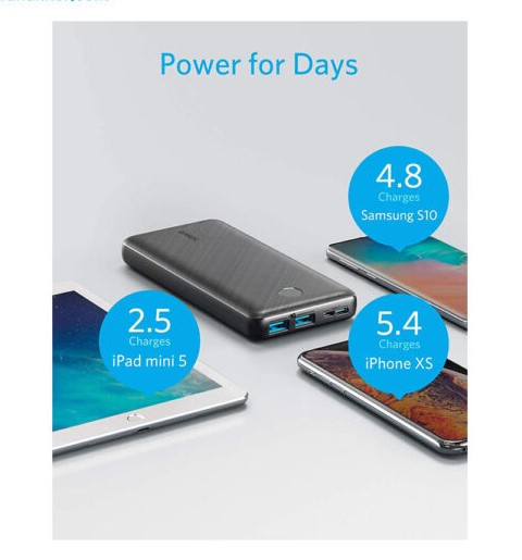 پاوربانک 20000 mAh مدل A1268 (مشکی)