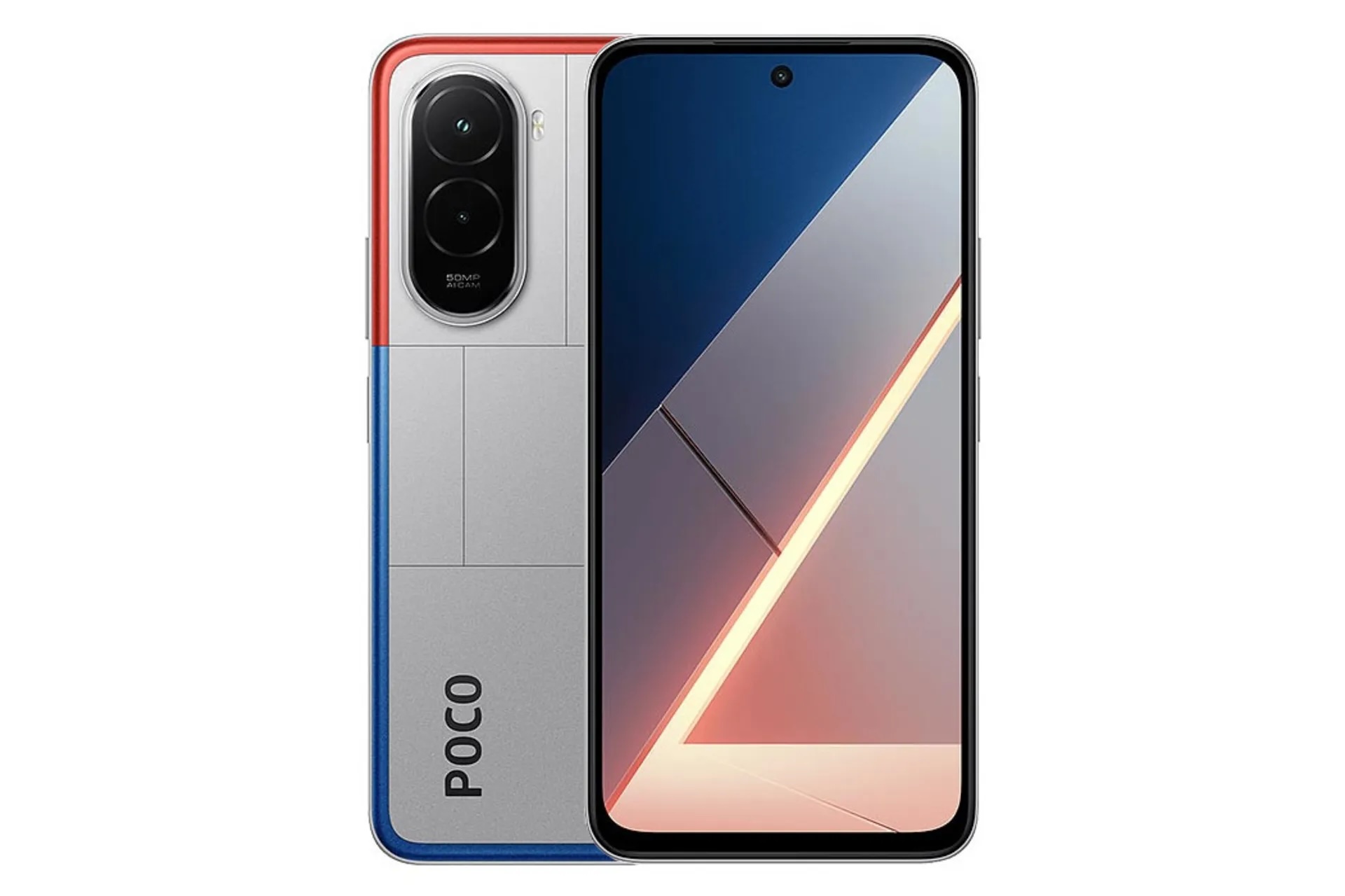 گوشی موبایل شیائومی مدل Poco M7 4G دو سیم کارت ظرفیت 256 گیگابایت و رم 8 گیگابایت (سیلور)