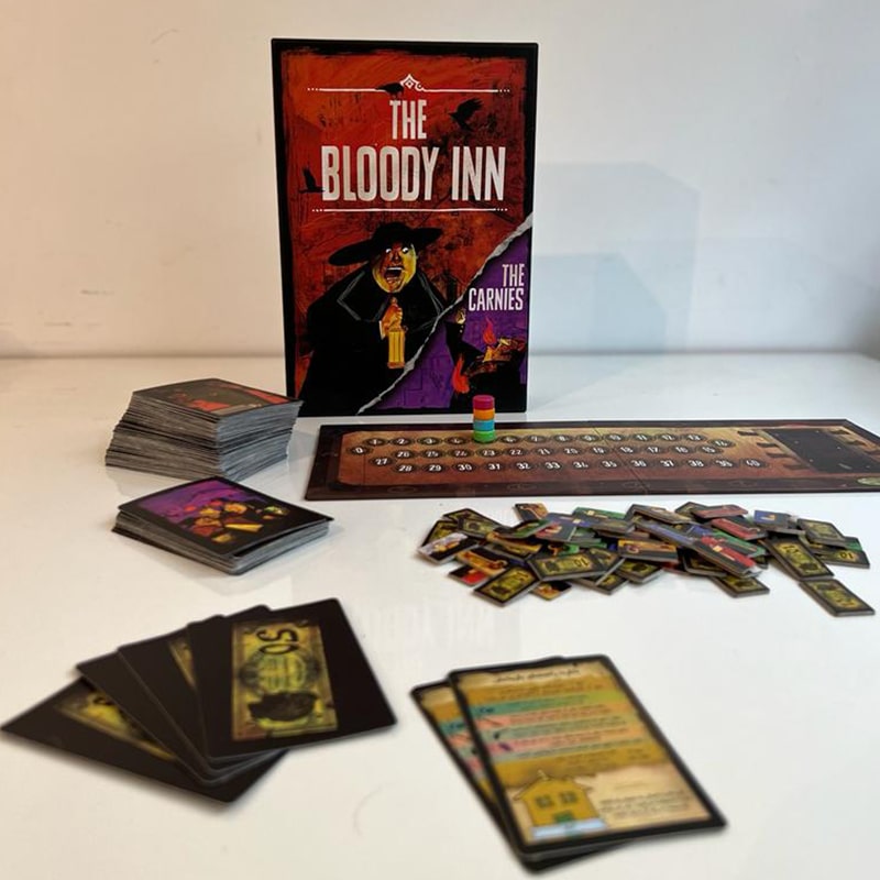 بسته بازی کارتی مهمانخانه خونین (The Bloody Inn)