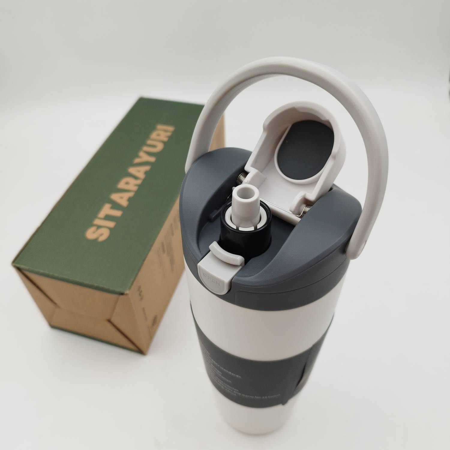تراول ماگ 900 میل سیتارا کد 075 (سفید)
