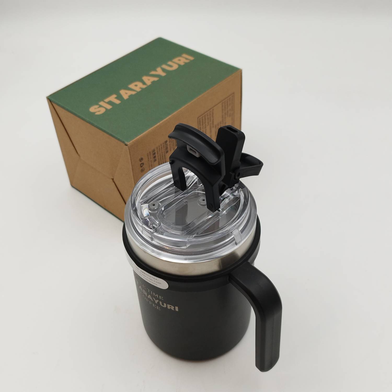 تراول ماگ 500 میل سیتارا کد 032 (مشکی)