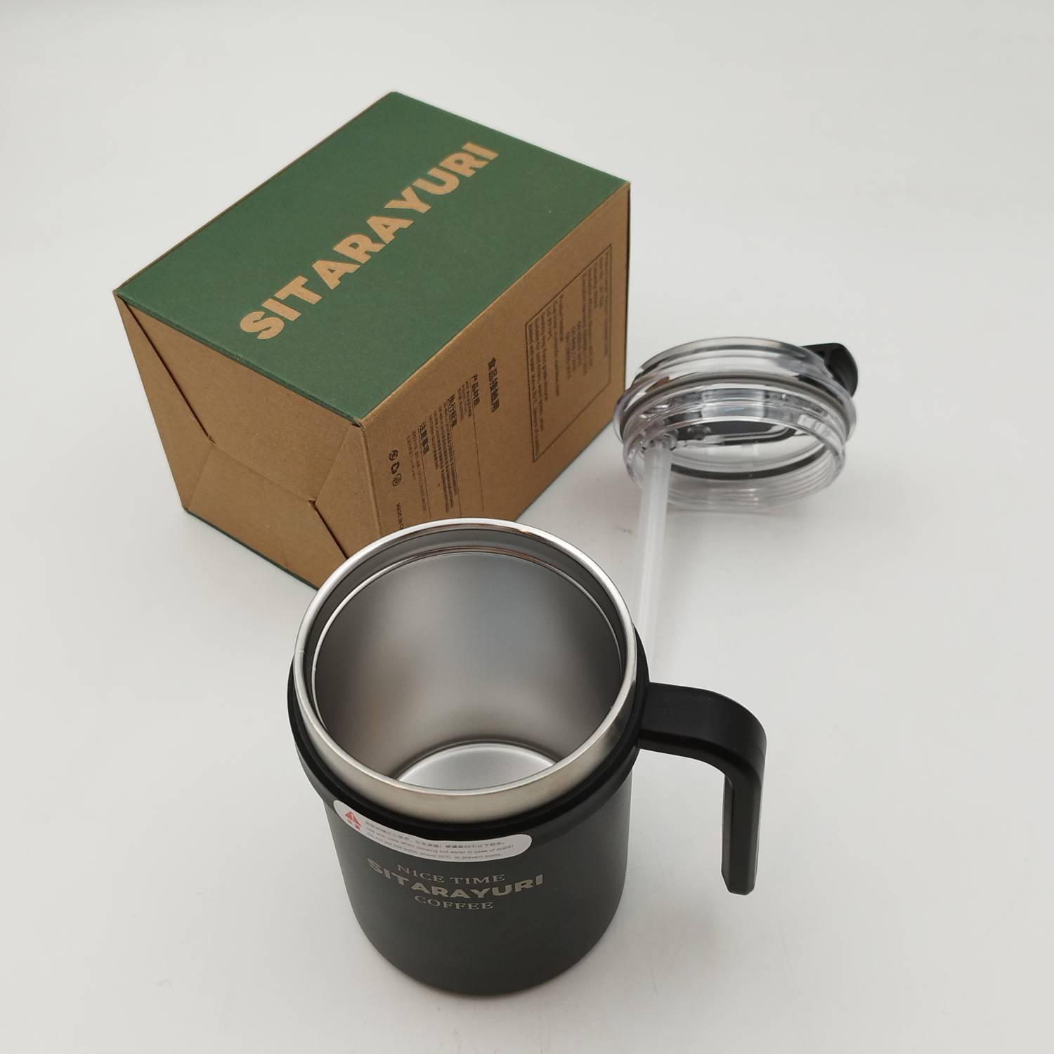 تراول ماگ 500 میل سیتارا کد 032 (مشکی)