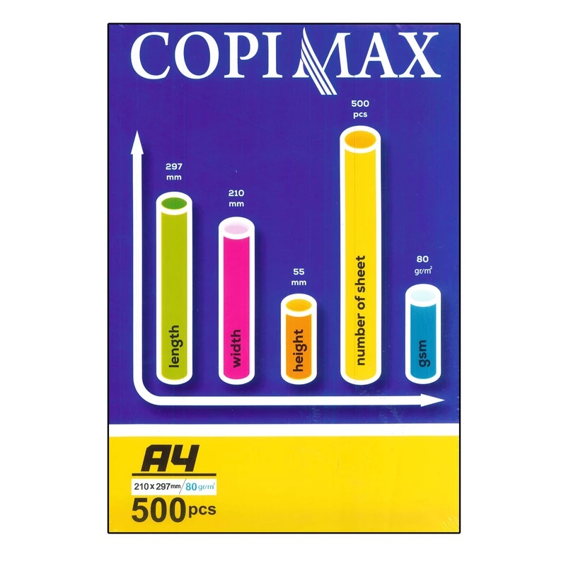 کاغذ a4 کپی مکس مدل اکسلنت 80 گرمی (500 برگ)