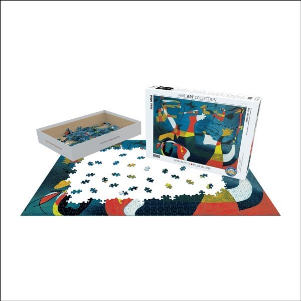 پازل 1000 تکه پرستو عشق اثر خوان میرو (6000-0589) طرح Swallow Love