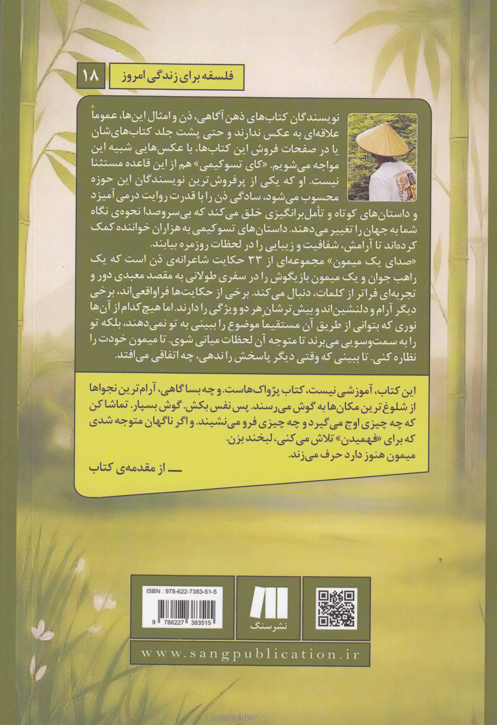 صدای 1 میمون (33 حکایت ذن برای پرورش ذهنآگاهی آرام کردن ذهن یافتن آرامش در سادگی و مراقبه)