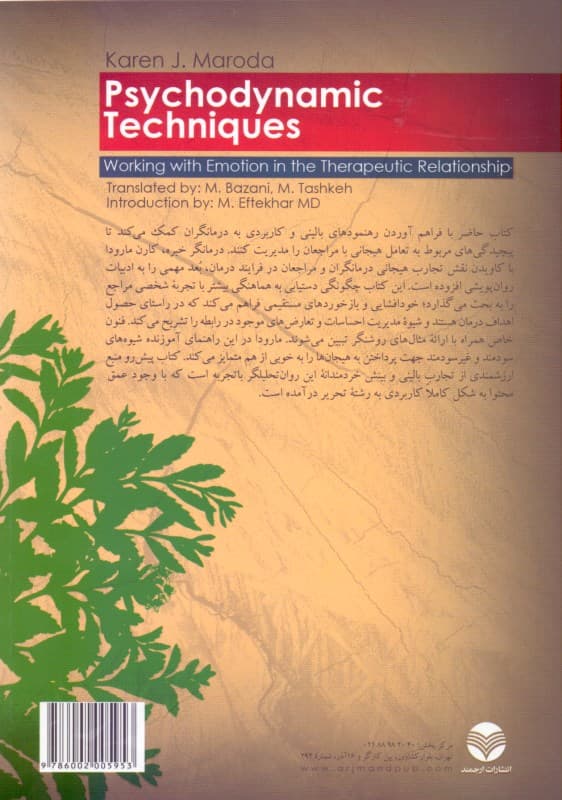 فنون روانپویشی پرداختن به هیجان در رابطه درمانی