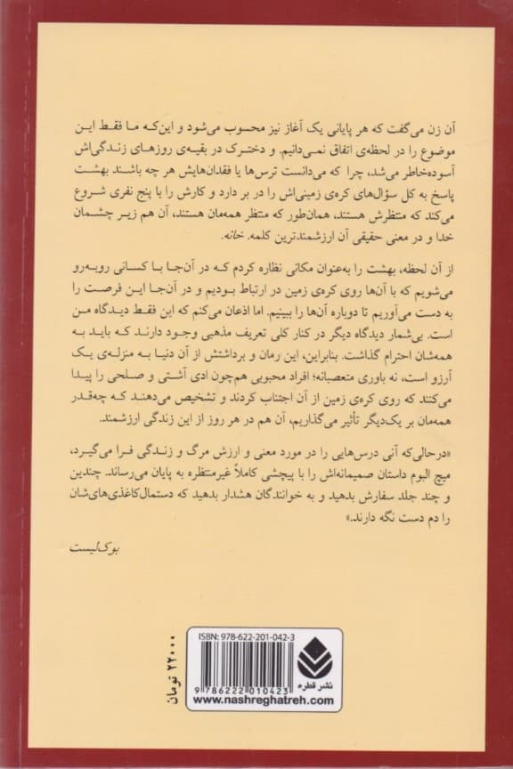 نفر دیگری که در بهشت ملاقات میکنید (ادامه کتاب در بهشت 5 نفر منتظر شما هستند)