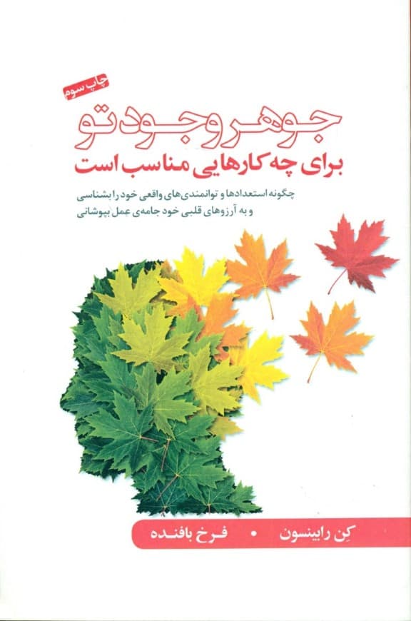 جوهر وجود تو (چگونه استعدادها و توانمندیهای واقعی خود را بشناسی و به آرزوهای قلبی خود جامه عمل بپوشانی)