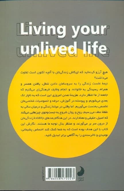 بخشهای نزیسته وجودت را زندگی کن (رویاهای غیرواقعی را سامان دهید و اهدافتان را در نیمه دوم زندگی محقق کنید)