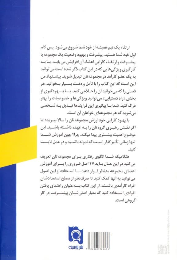 17 اصل کار تیمی