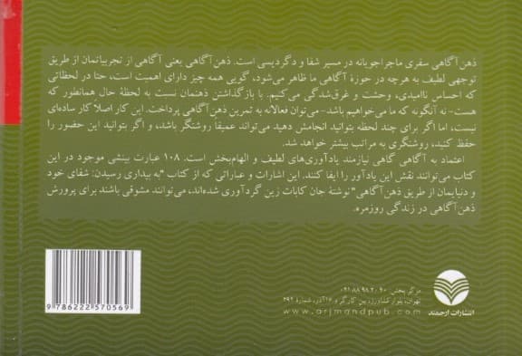 بازگشت به خانه (108 درس در خصوص ذهنآگاهی)