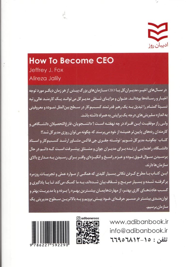 چگونه مدیرکل شویم (راهکارهای رسیدن به قله پیشرفت در سازمانها)