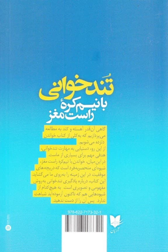 تندخوانی با نیم کره راست مغز (یاد بگیرید بهجای کلمات ایدهها رابخوانید)