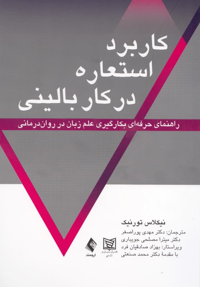 کاربرد استعاره در کار بالینی (راهنمای حرفه ای بکارگیری علم زبان در روان درمانی )