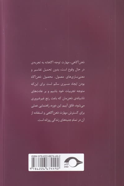 تمرین ذهنآگاهی درآمدی بر مراقبه