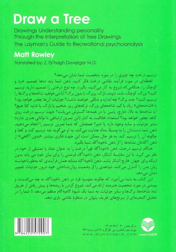 1 درخت ترسیم کن (پی بردن به شخصیت از طریق تعبیر و تفسیر ترسیم درخت راهنمای روانکاوی تفریحی برای افراد غیرمتخصص)