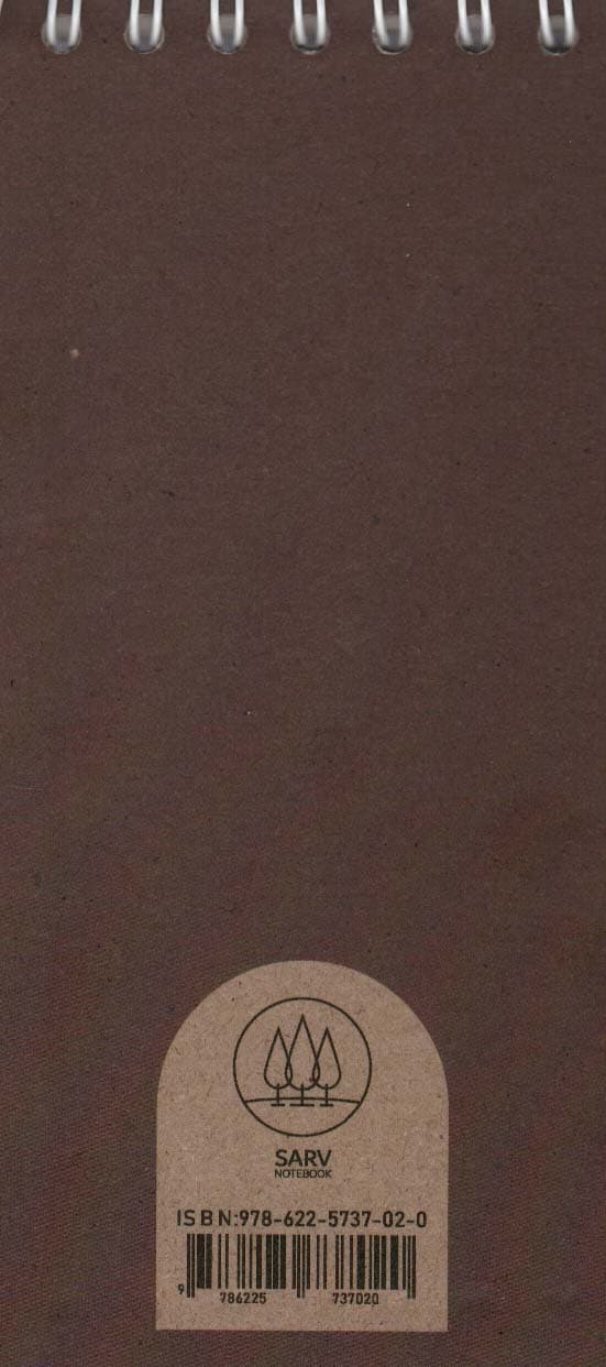 دفتر یادداشت خط دار (کد 020)،(سیمی)