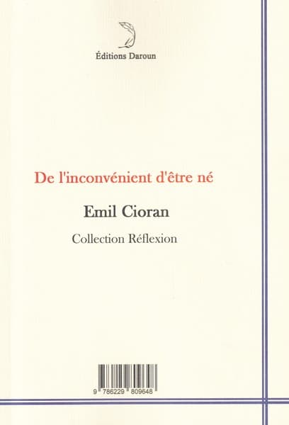 آفوریسمهای زندگی (عواقب زاده شدن)