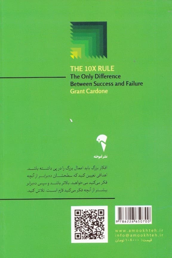 قاعده 10 برابر (تنها تفاوت میان موفقیت و شکست)