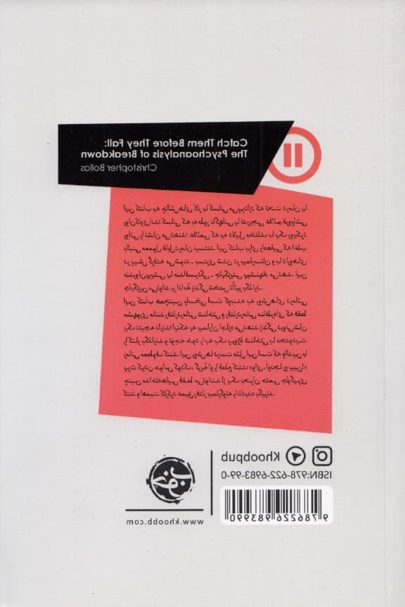 پیش از سقوط (روانکاوی فروپاشی روانی)