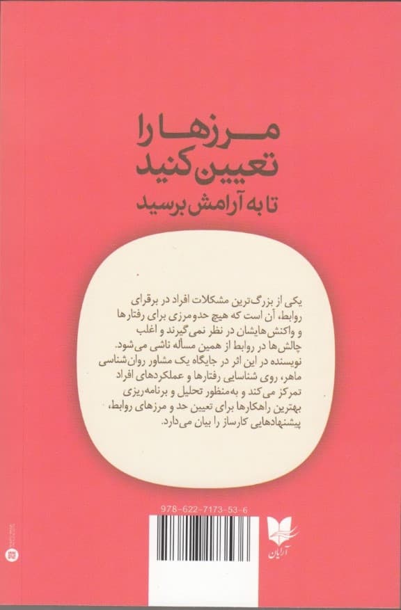 مرزها را تعیین کنید تا به آرامش برسید (راهنمایی برای بازیابی خود)